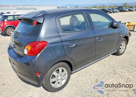 2014 Mitsubishi Mirage Es z USA, uszkodzony, nr VIN ML32A4HJ6EH002731